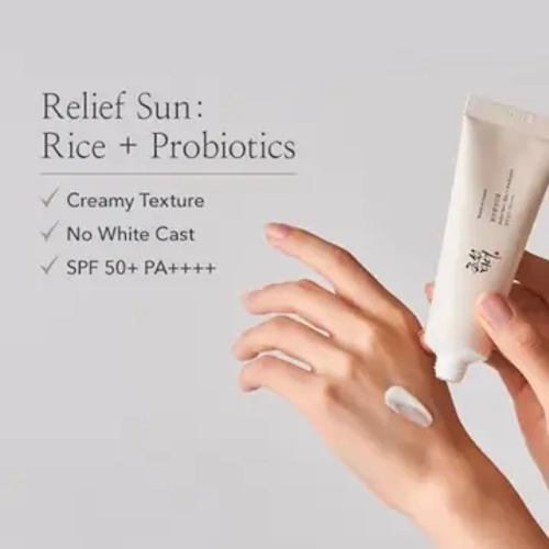 Beauty of Joseon Relief Sun: Rice + Probiotics SPF50+ PA++++