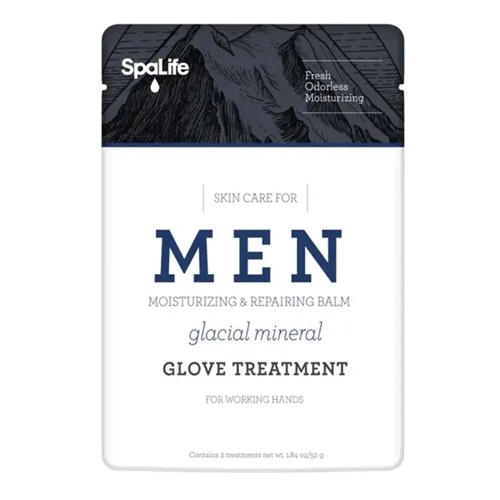 My Spa Life Men’s Glacial Mineral Moisturizing Hand Gloves